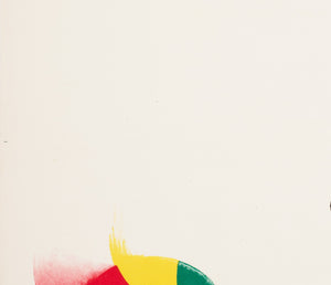 Cyrk Polish Circus Poster Bear with Ball 1965, Holdanowicz - detail