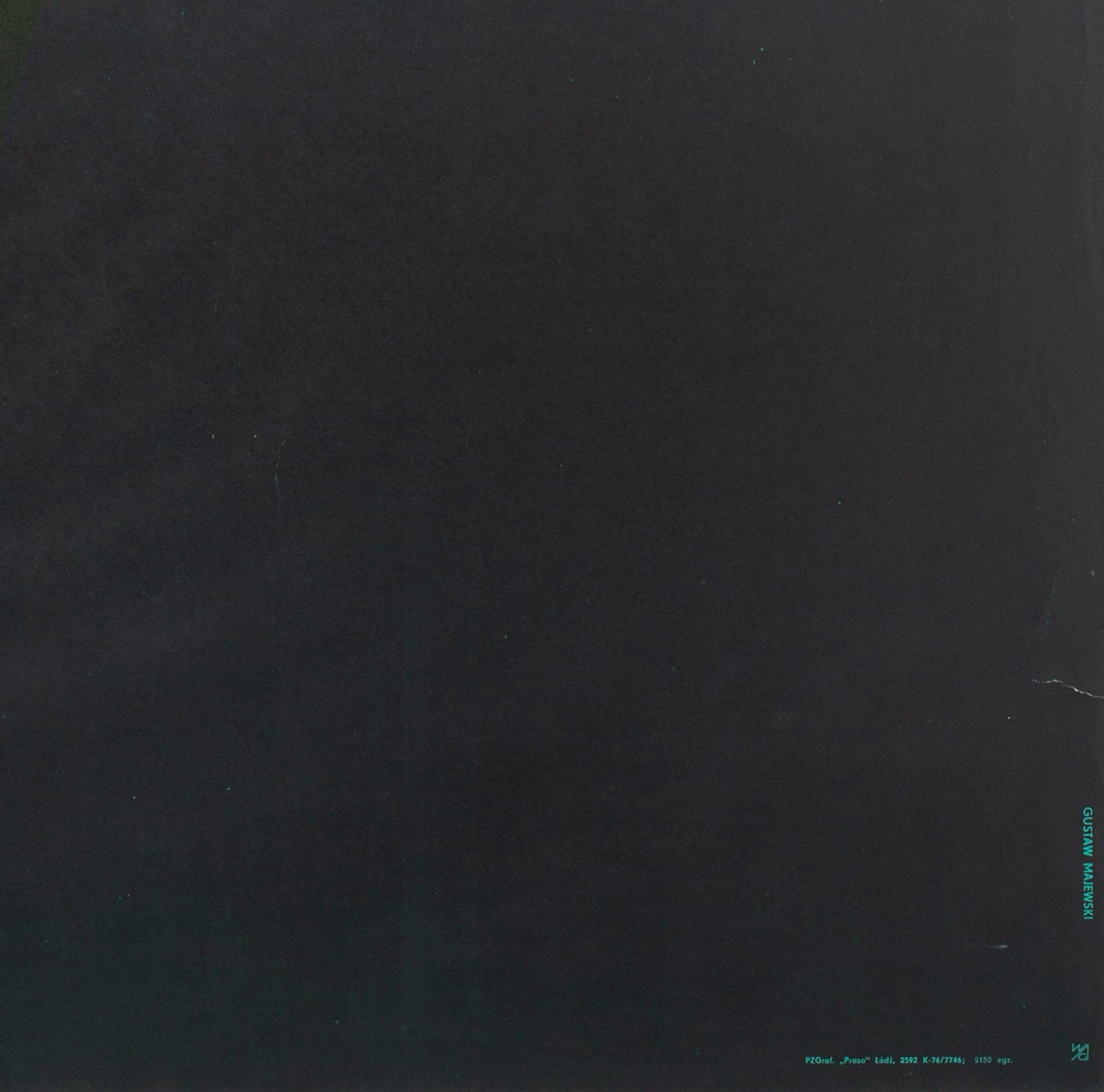 Cyrk Trapeze R1976 Polish B1 Circus Poster, Gustaw Majewski - detail