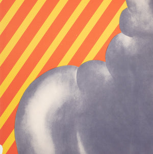 Cyrk Walrus Playing Accordion 1975 Polish Circus Poster, Zukowska - detail