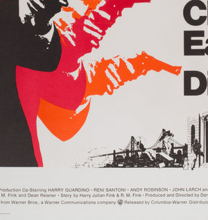 Dirty Harry 1971 UK Quad Film Poster