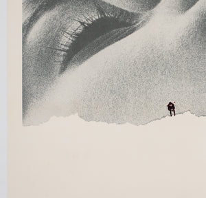 Downhill Racer 1969 US 1 Sheet Film Poster - detail