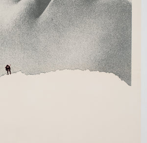 Downhill Racer 1969 US 1 Sheet Film Poster - detail