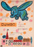Dumbo 1961 Polish A2 Film Movie Poster, Anna Huskowska