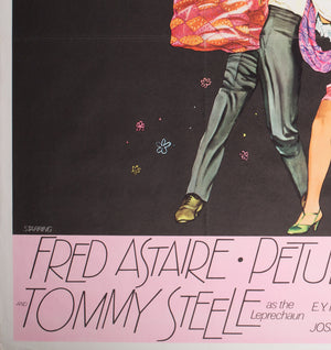 Finian's Rainbow 1968 UK Quad Film Poster, Chantrell - detail