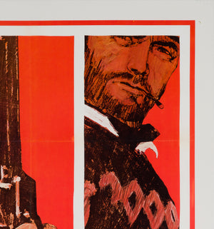 Fistful of Dollars 1967 US 1 Sheet Advance Style B Film Poster - detail