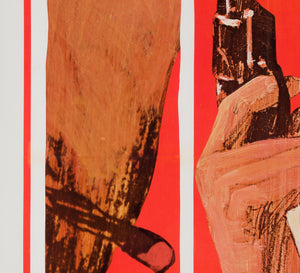 Fistful of Dollars 1967 US 1 Sheet Advance Style B Film Poster - detail