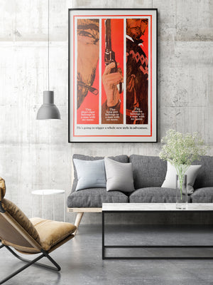 Fistful of Dollars 1967 US 1 Sheet Advance Style B Film Poster