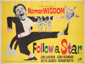Follow a Star 1959 UK Quad Film Poster