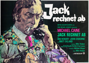 Get Carter 1971 German A0 Film Movie Poster, Putzu