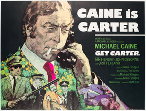 Get Carter 1971 UK Quad Film Poster, Putzu