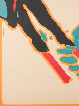 Grenoble 1968 Polish Film Poster - detail 1