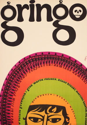 Gringo 1967 Polish A1 Film Poster, Flisak