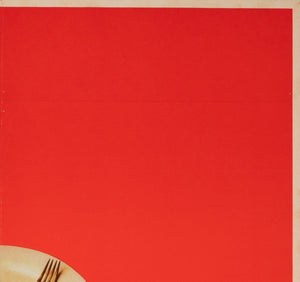 Guess whos Coming to Dinner 1967 Czech A1 Film Movie Poster, Karel Vaca - detail