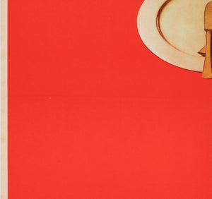 Guess whos Coming to Dinner 1967 Czech A1 Film Movie Poster, Karel Vaca - detail