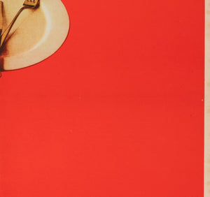 Guess whos Coming to Dinner 1967 Czech A1 Film Movie Poster, Karel Vaca - detail