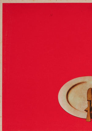 Guess Who's Coming to Dinner 1967 Czech A3 Film Movie Poster, Karel Vaca - detail