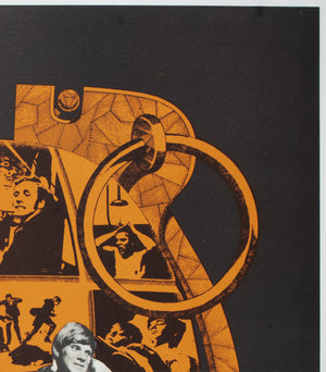 If 1968 UK Quad Film Movie Poster - detail