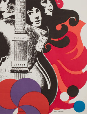 Quando Dico che ti Amo / If I Say I Love You 1968 Hungarian Film Poster - detail