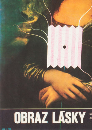 The Naked Eye 1966 Czech A3 Film Movie Poster - detail 2