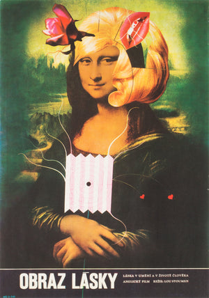 The Naked Eye 1966 Czech A3 Film Movie Poster