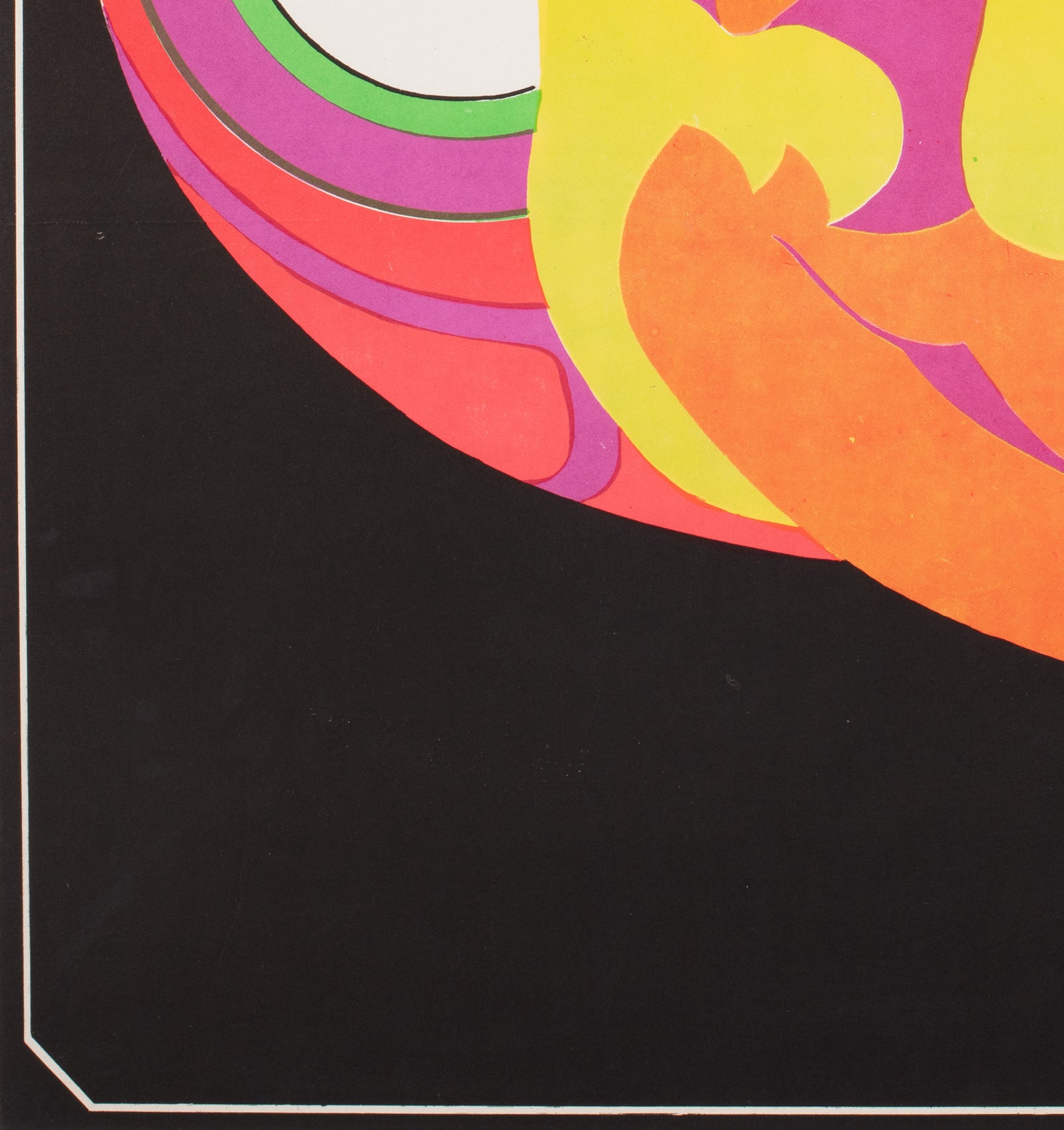In the Heat of the Night 1970 Czech A1 Film Poster, Kaplan - detail