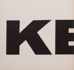 Kes 1971 Czech A1 Film Movie Poster, Radek Ocenasek - detail