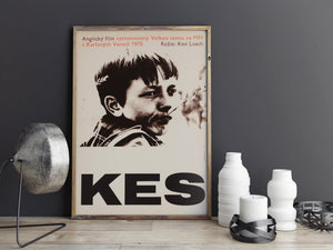 Kes 1971 Czech A3 Film Movie Poster, Ocenasek