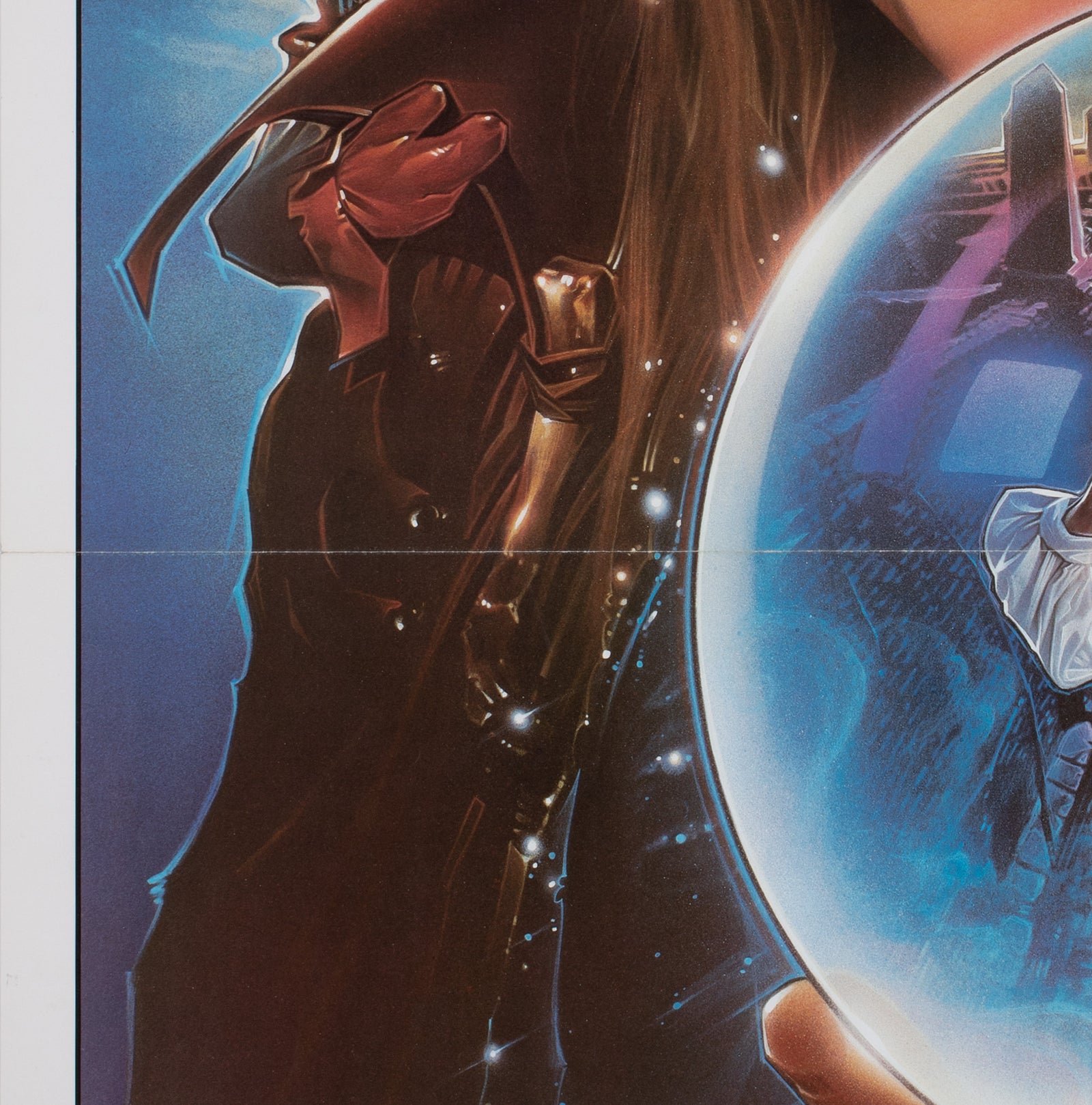 Labyrinth 1986 Advance US 1 Sheet Film Movie Poster, Chorney - detail