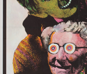 The Ladykillers R1960s German A1 Film Poster, Edelmann - detail