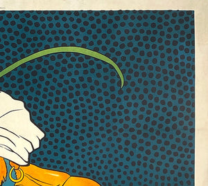 Le Fakyr c1920 Vintage French Liqueur Poster, Michel Liebeaux - detail