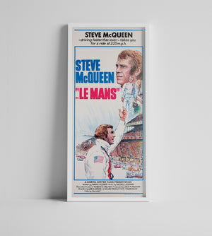 Le Mans 1971 Australian Daybill Film Movie Poster Steve McQueen