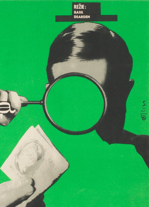 League of Gentlemen 1964 Czech A3 Film Poster Grygar - detail 4