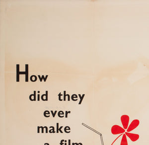 Lolita 1962 UK Quad Film Poster - detail