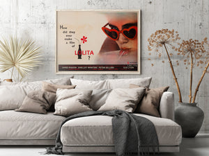 Lolita 1962 UK Quad Film Poster