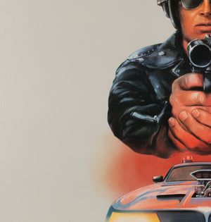 Mad Max 1979 UK 1 Sheet Film Poster Tom Beauvais - detail