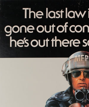 Mad Max 1979 UK 1 Sheet Film Poster Tom Beauvais - detail