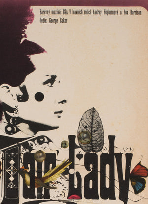 My Fair Lady 1967 Czech A3 Film Poster, Kaplan