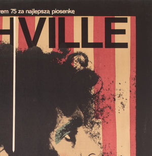 Nashville 1976 Polish A1 Film Movie Poster, Klimowski - detail