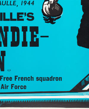 Normandie Niemen 1960 Academy Cinema UK Quad Film Poster, Peter Strausfeld