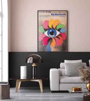 Panic in Needle Park 1972 Polish A1 Film Poster, Ruminski