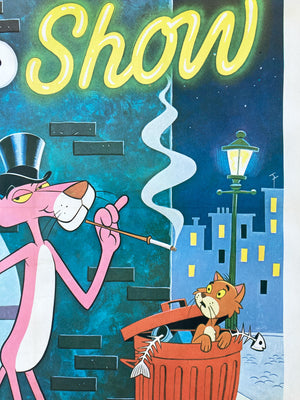 Pink Panther Show 1978 Italian 2 Foglio Film Poster - detail