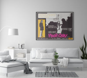 Poor Cow 1967 UK Quad Film Movie Poster