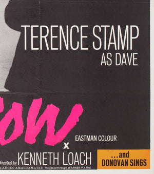 Poor Cow 1967 UK Quad Film Movie Poster - detail