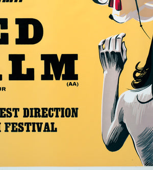 Red Psalm 1973 Academy Cinema UK Quad Film Poster, Strausfeld - detail