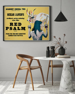 Red Psalm 1973 Academy Cinema UK Quad Film Poster, Strausfeld