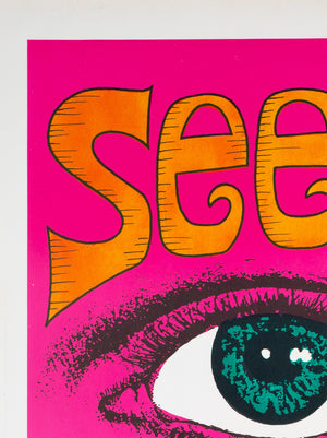 See It Like It Is 1970s American Political/Protest Poster, Reese James - detail