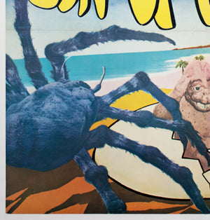 Son of Godzilla 1967 Japanese Export Film Poster - detail