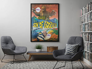 Son of Godzilla 1967 Japanese Export Film Poster