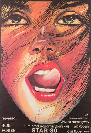 Star 80 1984 Polish Film Movie Poster