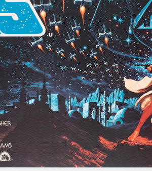 Star Wars 1977 UK Quad Film Movie Poster, Greg and Tim Hildebrandt - detail